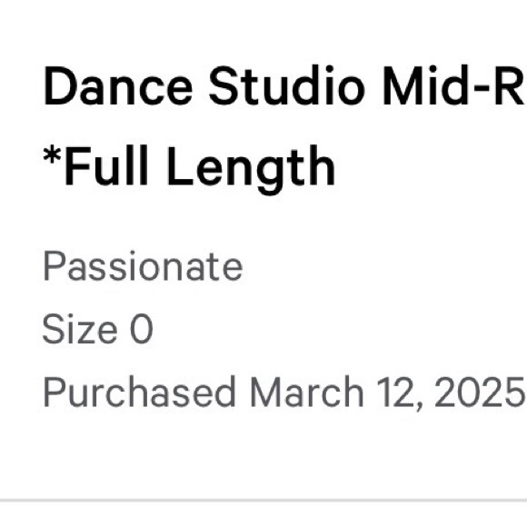 Lululemon Dance Studio Mid Rise Jogger Full Length Size 0 - Picture 2 of 5